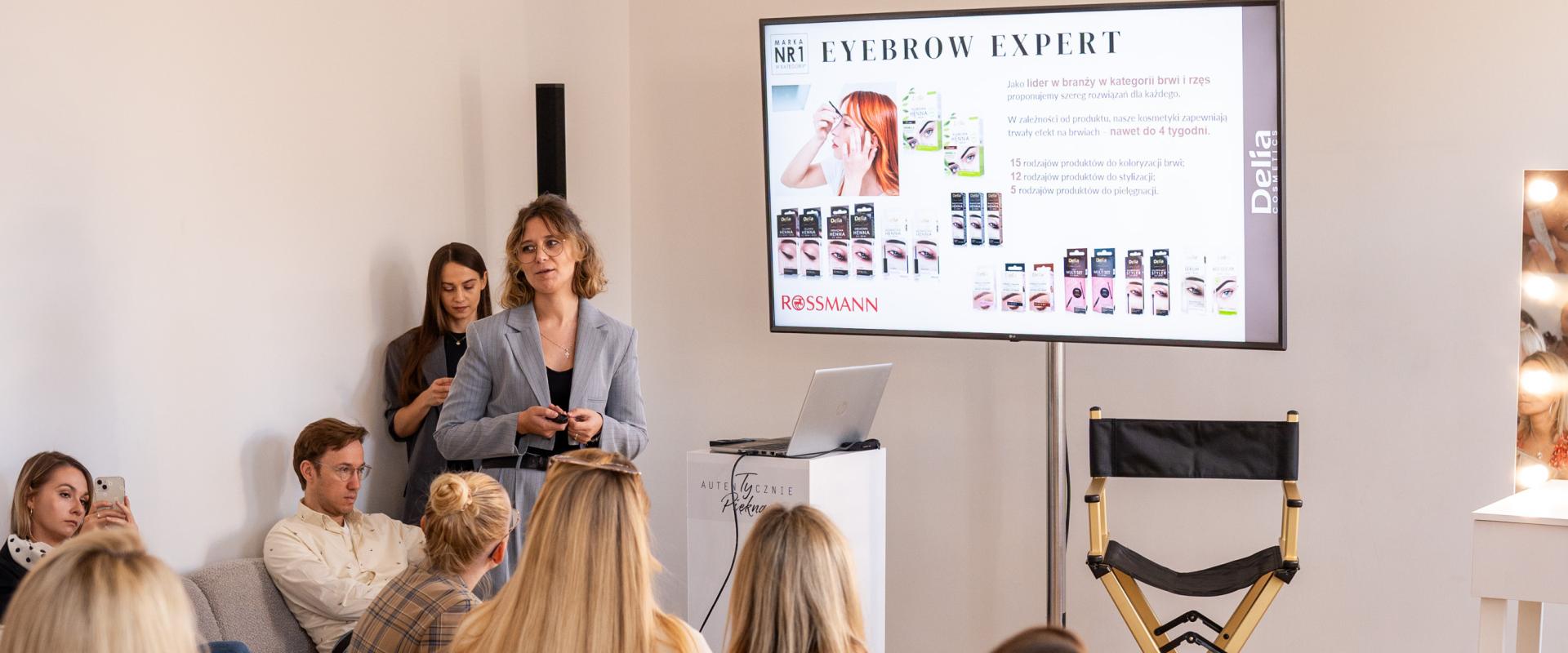 Spotkanie z marką Delia poświęcone kolekcji Eyebrow Expert i nowościom w linii